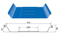 YX51-260-475型彩钢板